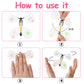 Lomimos 20Pcs Flying Butterfly, White Magic Wind Up Butterfly Toy Diy Butterfly Wings For Children Surprise Wedding Birthday Par