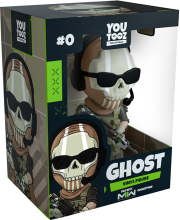 Youtooz Ghost 4.6' Vinyl Figure, Official Licensed Collectible Ghost From Call Of Duty: Modern Warfare 2, Video Game Figure By Youtooz Modern Warfare 2 Collection