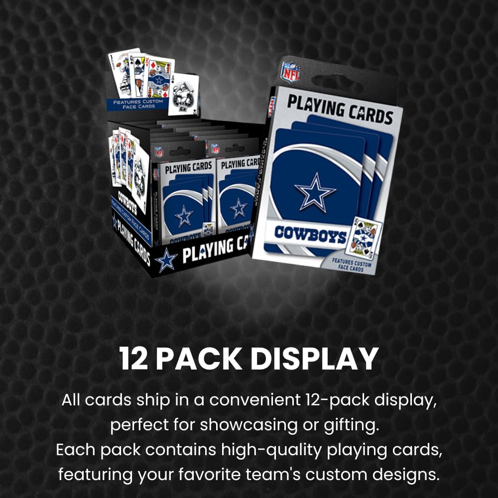 Masterpieces - Nfl Playing Cards, Officially Licensed Seattle Seahawks Football Deck, Family Games For Adults And Kids, Standard Index
