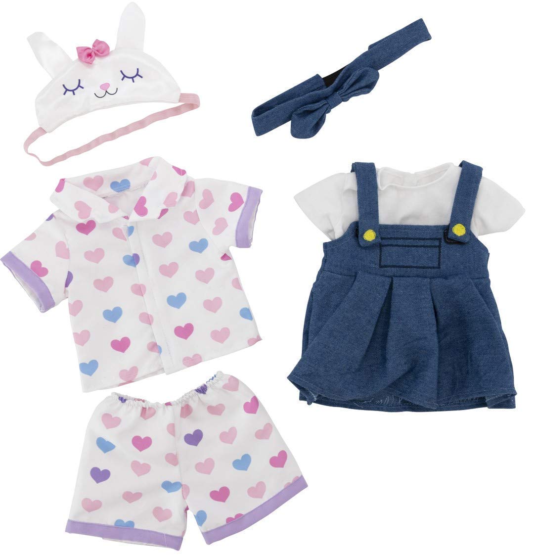Plushible Bridging Miles With Smiles Soft Baby Doll - Plush Rag With 2 Clothing Sets, My First Plush Toy For Girls, Boys & Infan