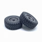 KingVal Replacement 2PC Tire Wheel RC Spare Parts Compatible with JJRC Q117-C RC Car