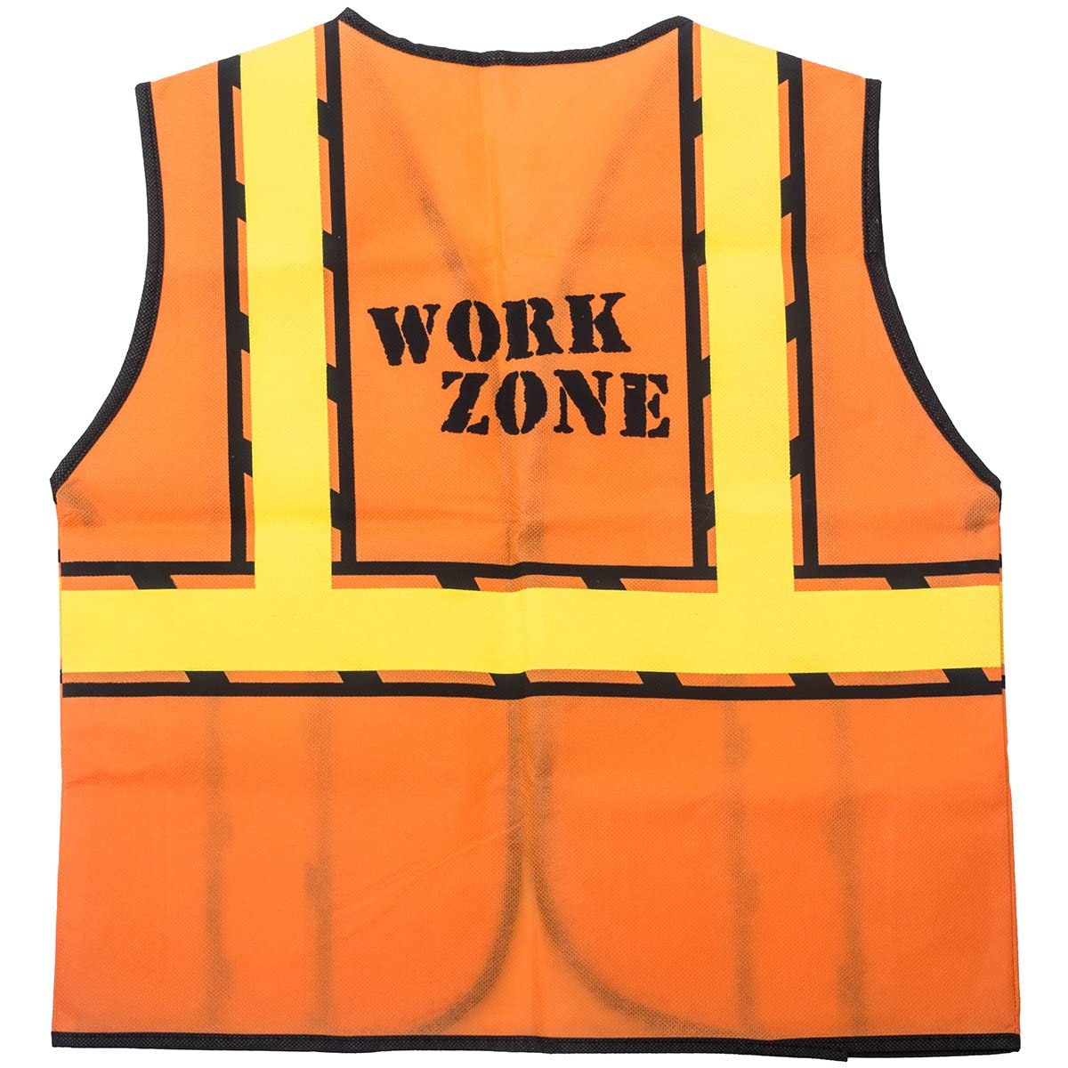Tigerdoe Kids Party Dress Up - 8 Hats with 8 Vests- Construction Party - Birthday Favors