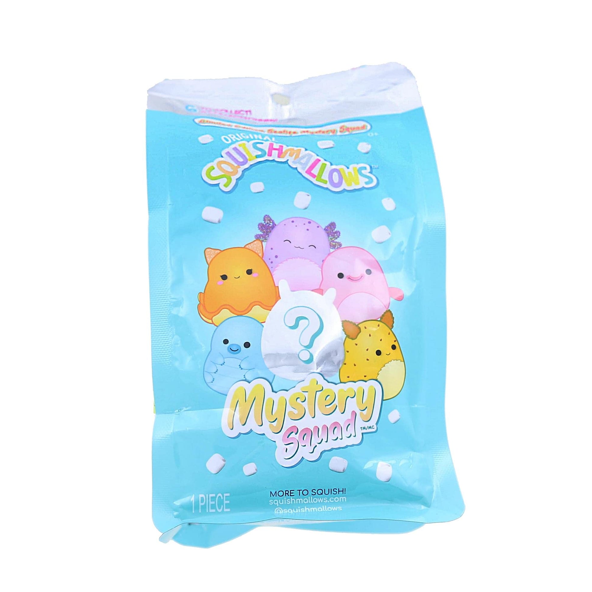 Squishmallow Kellytoy 2021 Limited Edition Sealife Mystery Squad Bag 5 Plush - One Of Six