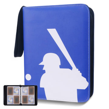 Collectible Trading Card Albums,Collectible Trading Card Protective Sleeves,Card Binder 4-Pocket,400 Pockets Card Case Holder Fo