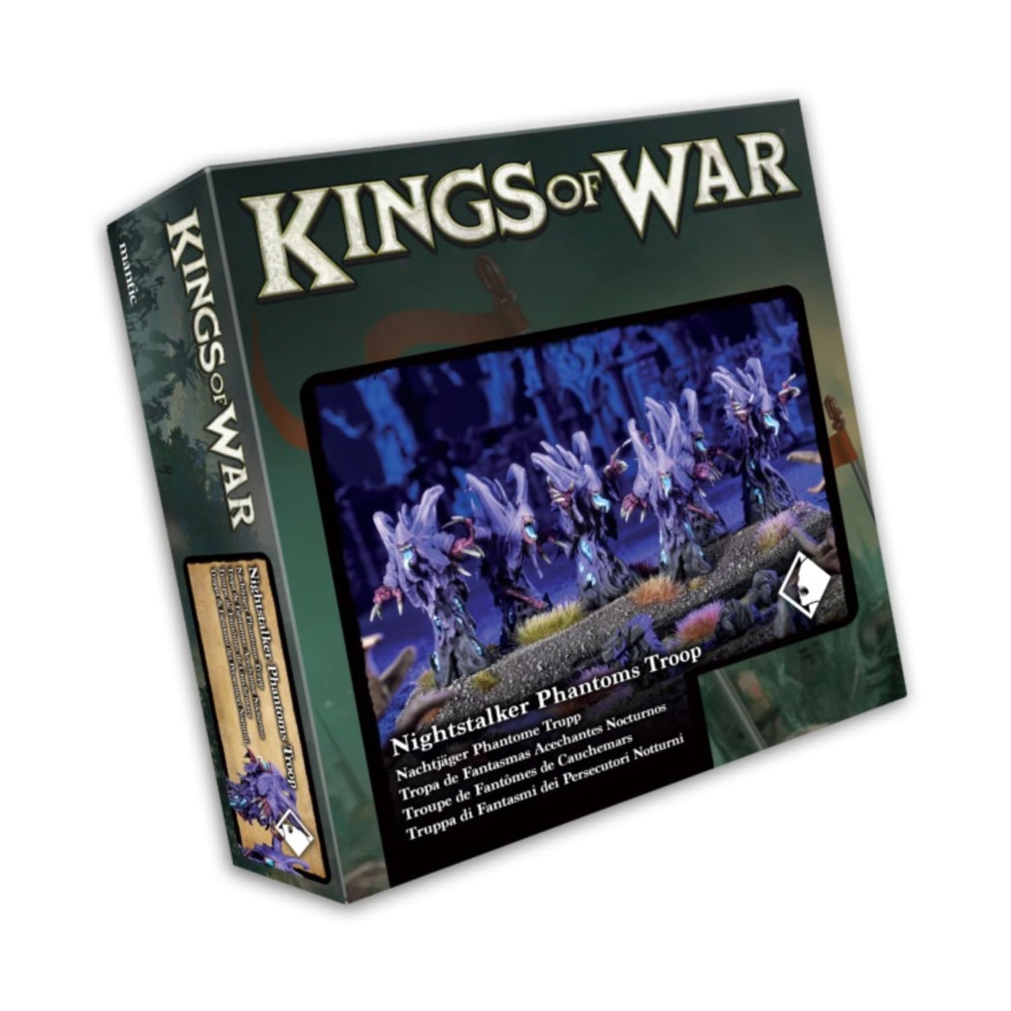 Mantic Entertainment. Kings of War Nightstalker Phantom Troop. MGKWNS309. Unassembled and unpainted