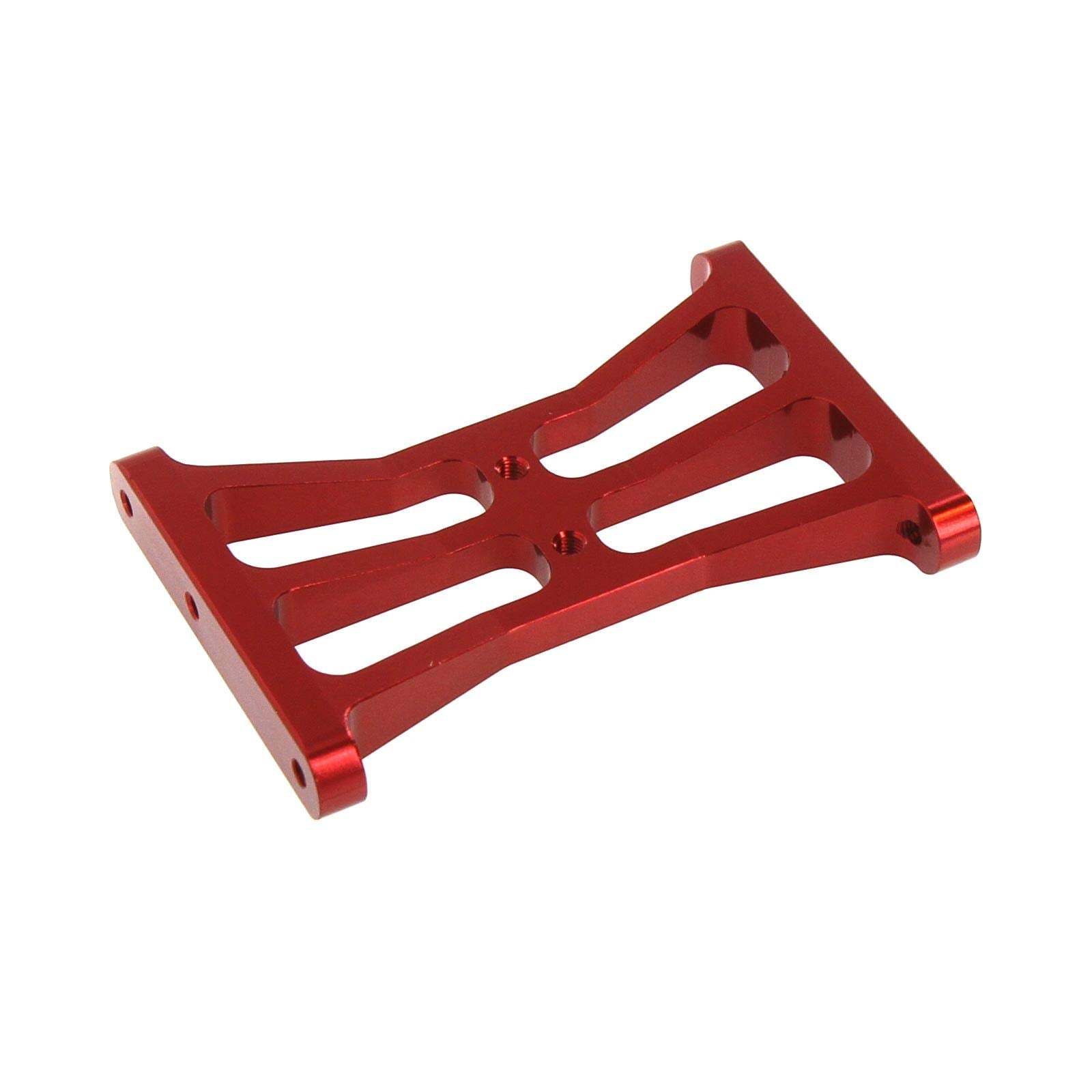Atomik RC TRX-4 Alloy Chassis Crossmember, Red - Replaces 8239 - Compatible with Traxxas