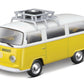 Maisto Volkswagen Van Samba Diecast Model, Assorted Colors, Metal, Model 21237
