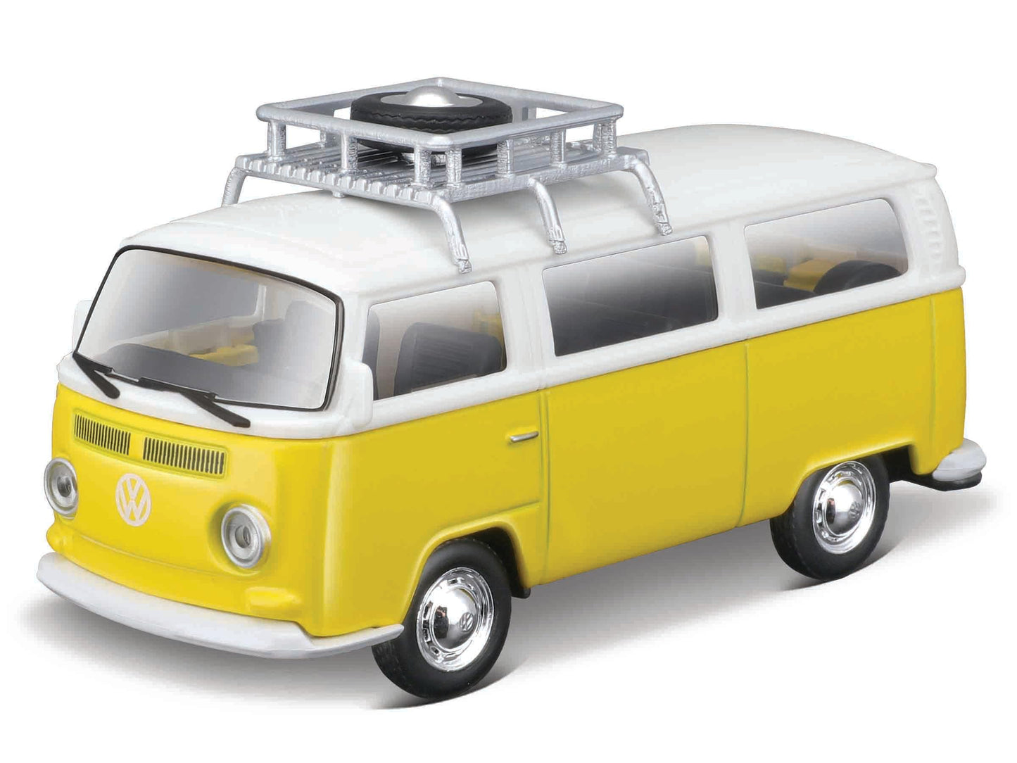 Maisto Volkswagen Van Samba Diecast Model, Assorted Colors, Metal, Model 21237