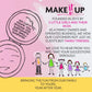 Make it Up Unicorn Collection - Washable - Non Toxic - Safe Makeup Set for Children