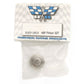 Robinson Racing 1033 Hard Nickel Plated Steel Motor Pinion Gear, 1/8'' Bore, 48 Pitch, 33 Tooth
