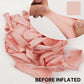 PartyWoo Pink Balloons, 100 Pcs in 5"-36" Sizes, Rubber Material, Perfect for Garland & Arch Decorations, Pink-Q01