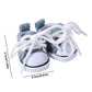 Cute Doll Shoes, Blue Mini Canvas Shoes For Dolls Clothing Outfit Replacement Accessories Suitable For 15Cm & 17Cm Doll