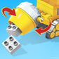 Mega Bloks Paw Patrol Toddler Building Blocks Toy Car - Rubble's City Construction Truck, 17 Pieces, Plastic, Multi, Model GYW91
