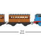 Thomas & Friends Motorized Toy Train with Battery-Powered Thomas Engine and Annie and Clarabel Passenger Cars for Unisex Childre