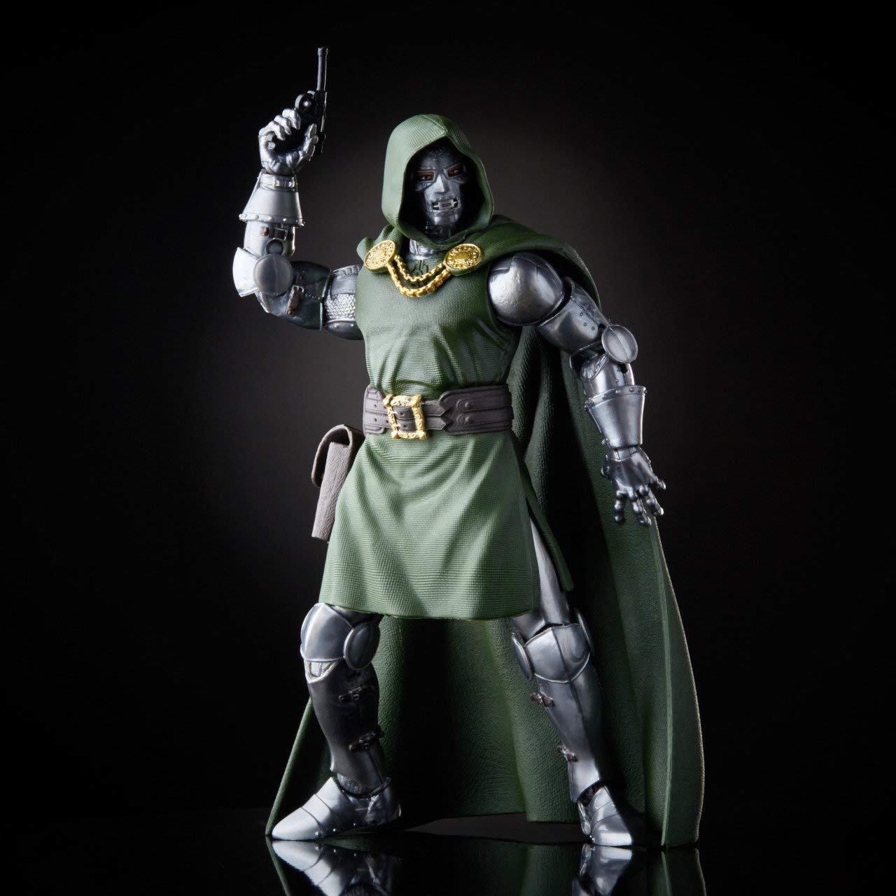 Marvel Legends Series Fantastic Four 6' Collectible Action Figure Doctor Doom Toy, Premium Design, 4 Accessories, 1 Build-A-Figure Part