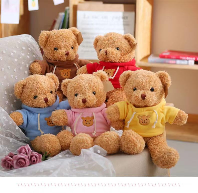 Hgplvxj Teddy Bear Stuffed Animal, Soft Cuddly Teddy Bear Plush Toy, Birthday Christmas Valentines Day Gift For Kids Girlfriend