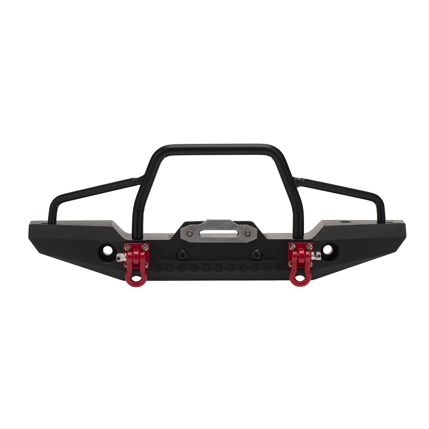 Treehobby RC Model Metal Car Front Bumper with 2 LED Light Compatible with 1/10 RC Crawler Car Traxxas TRX4 TRX-4 D90 D110 Defen
