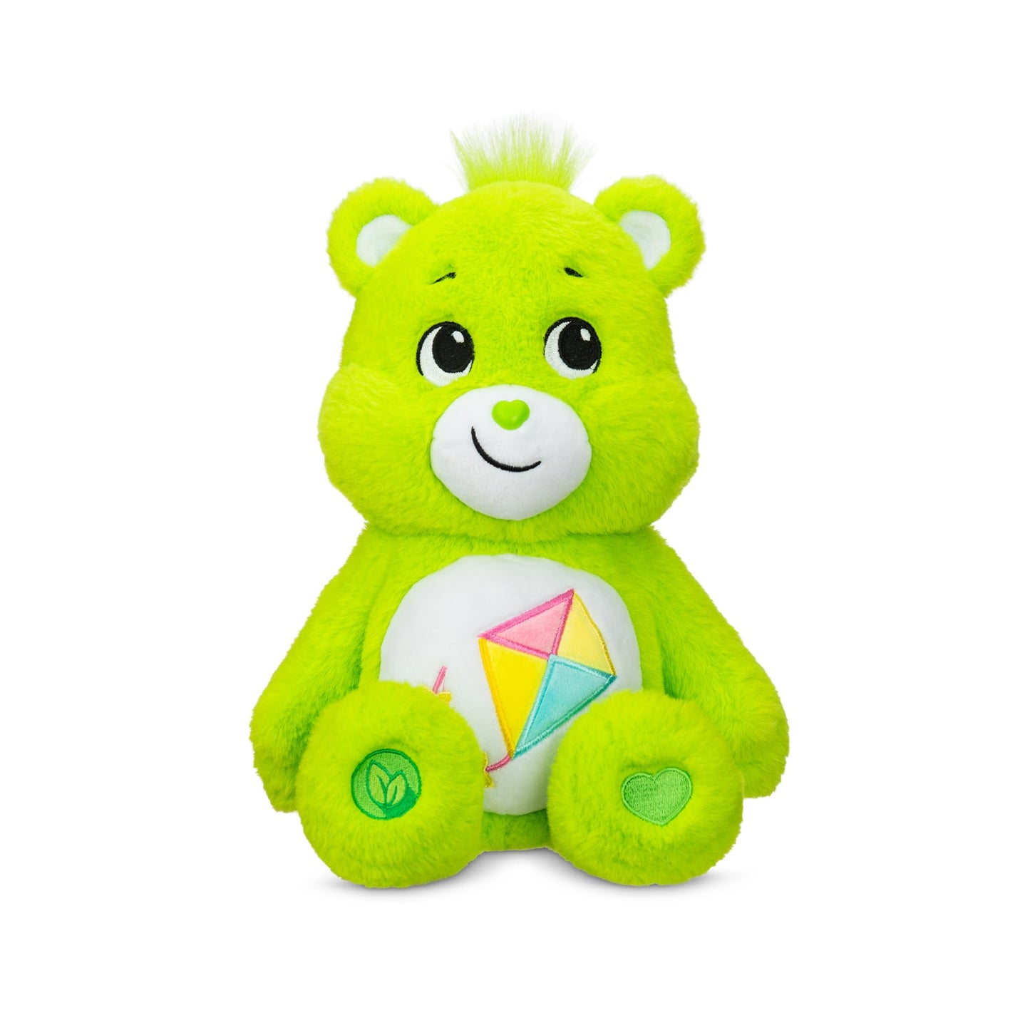 Care Bears New 2021 14 Plush - Do-Your-Best Bear - Soft Huggable Material! , Green