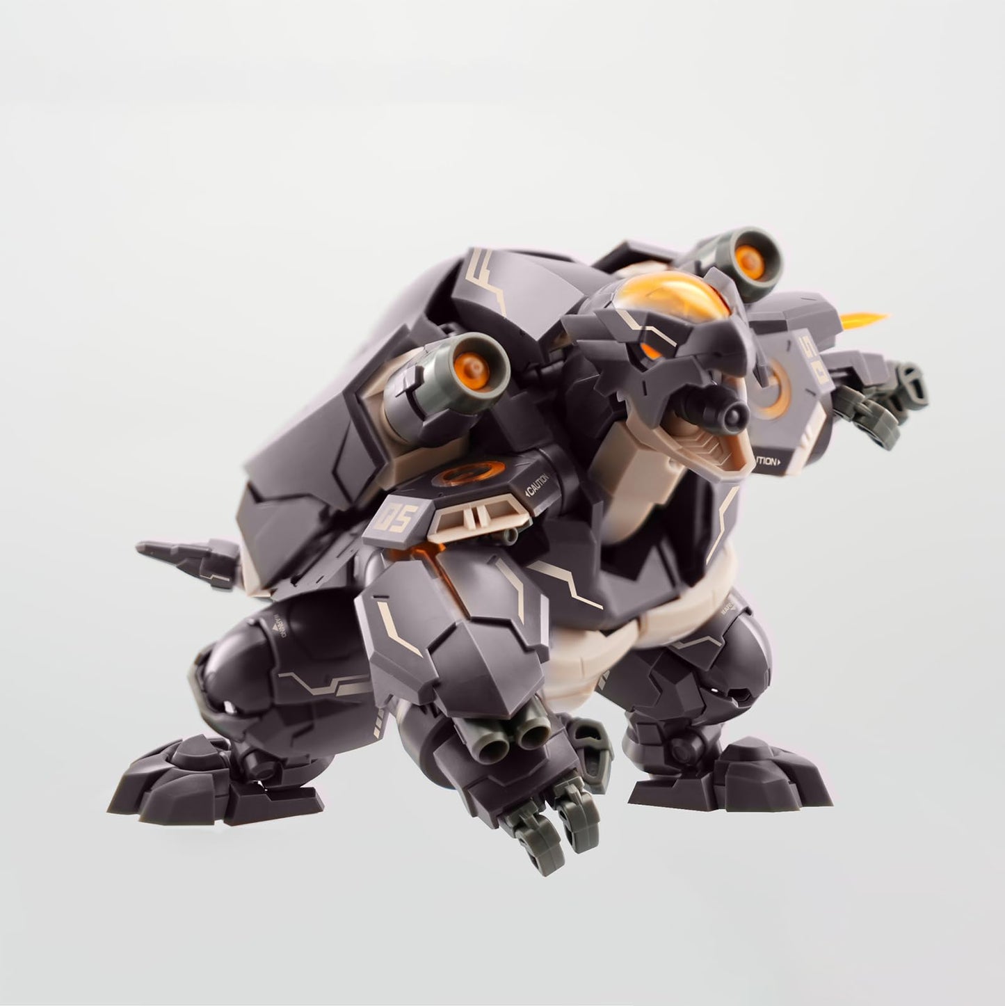 Pipigirl 1:24 Removable Mech Action Figure  Number 57 Manhunter Ground protective covering  Height 3.9 inch Collectible Mecha Action Figures Kits