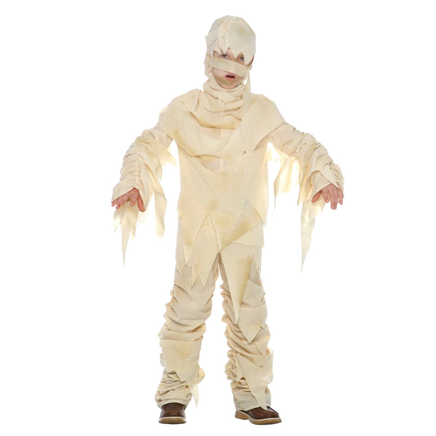 Morphsuits Kids Mummy Costume For Boys And Girls, Halloween Mummy Outfit, Spooky Costume For Kids, Fun Dress-Up, 7-9 Years