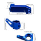 Caster Blocks and Steering Blocks Alloy Front Upgrades Parts Fits for Traxxas 1/10 2WD Slash Stampede Rustler Nitro Slash Replac