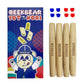Geekbear Yutnori Board Game - Korean Board Game Yunnori- Traditional Korean Folk Game With Yuts - Traditional Korean Family Game With Woodsticks - Korea Yut Nori Game