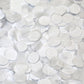 Ultimate Confetti 30,000 Pieces of 1 White Biodegradable Tissue Circle Confetti (1lb) Perfect for Weddings-Decorations-Balloons-