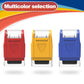 Handwriting Lines Stamp Roller Self-Inking Line Rolling Stamps Handwriting Practice Tool For Teachers Kids Kindergarten (Red+Yellow)