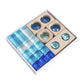 Meadawgs19X Acrylic Gem Building Blocks Set Rainbow Building Cubes For Children Kids Blue|Toys & Hobbies|Educational|Other Educa