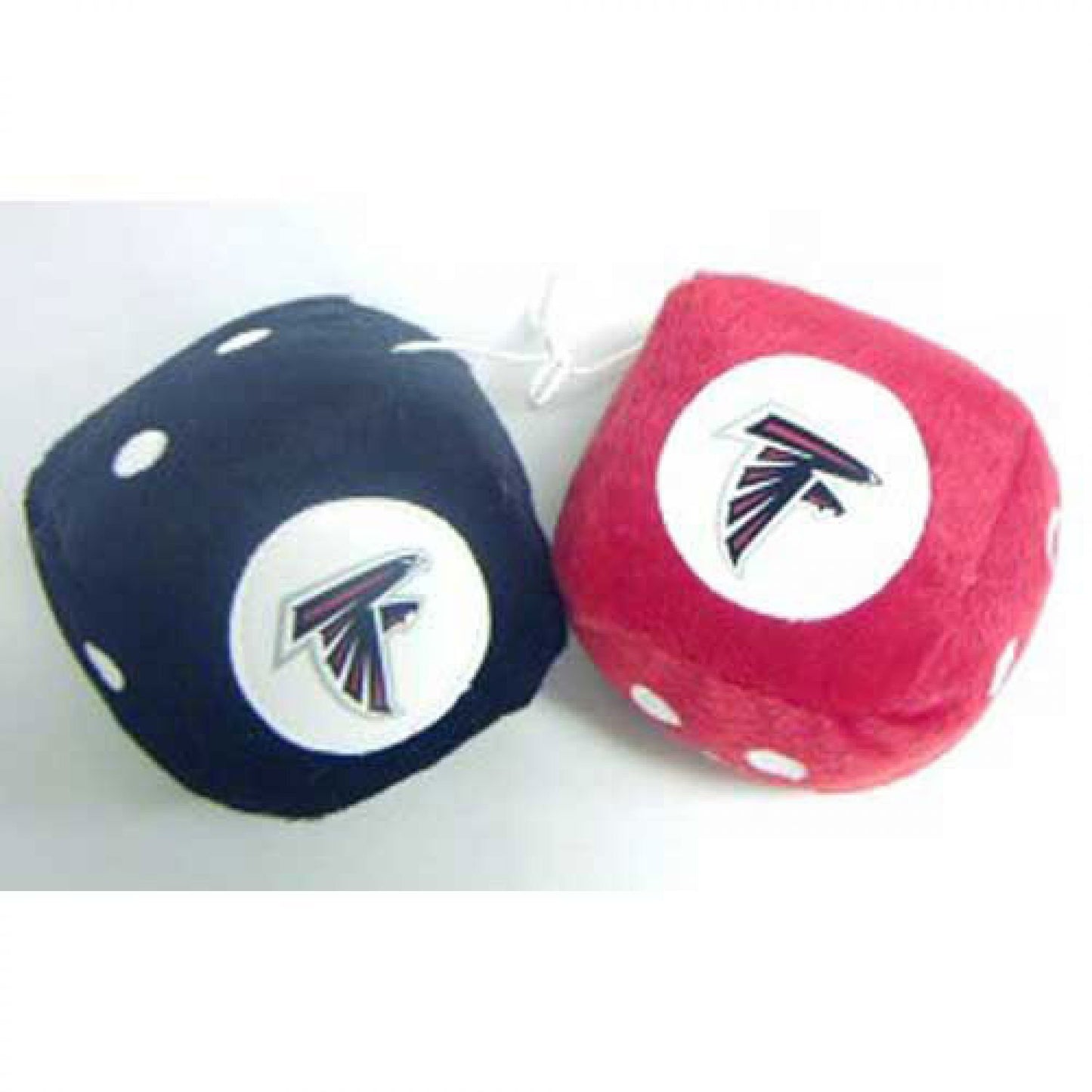 Fremont Die Nfl Atlanta Falcons 3'' Fuzzy Dice, 3'', Team Colors