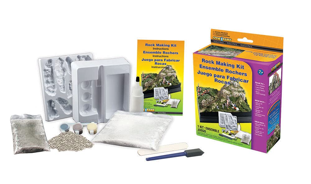 Woodland Scenics Scene-A-Rama Rock Making Kit, Multicolor
