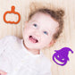 Anditoy 4 Pack Halloween Teething Toys Halloween Teether For 3-12 Months Baby Toddlers Halloween Treat Bags Gifts