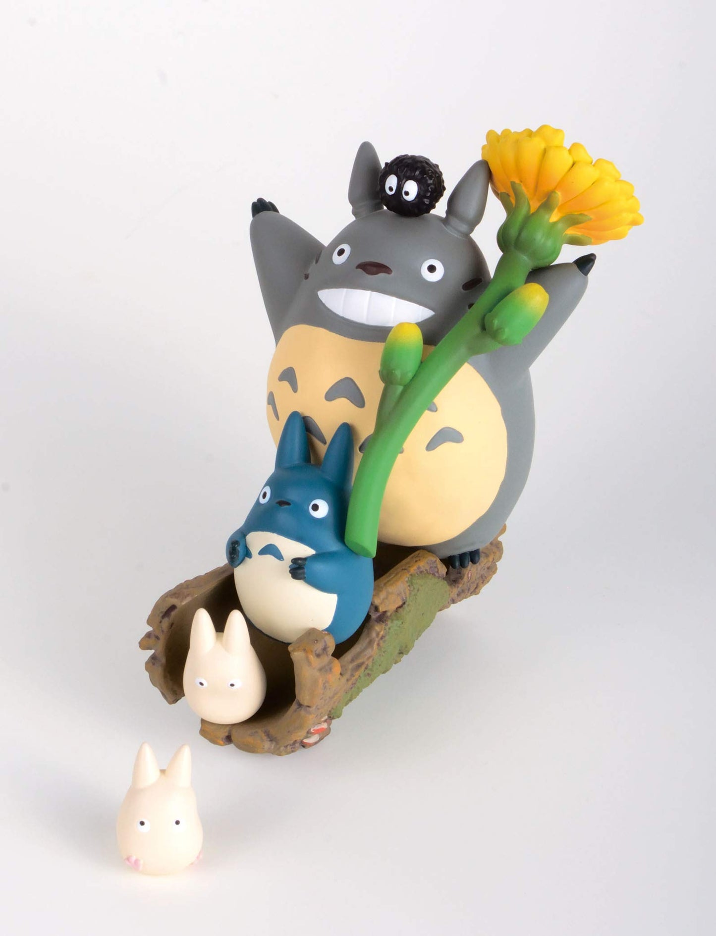 Ensky My Neighbor Totoro Flowers Nosechara Stacking Figure Assortment NOS-81 - Multi-color PVC Official Merchandise