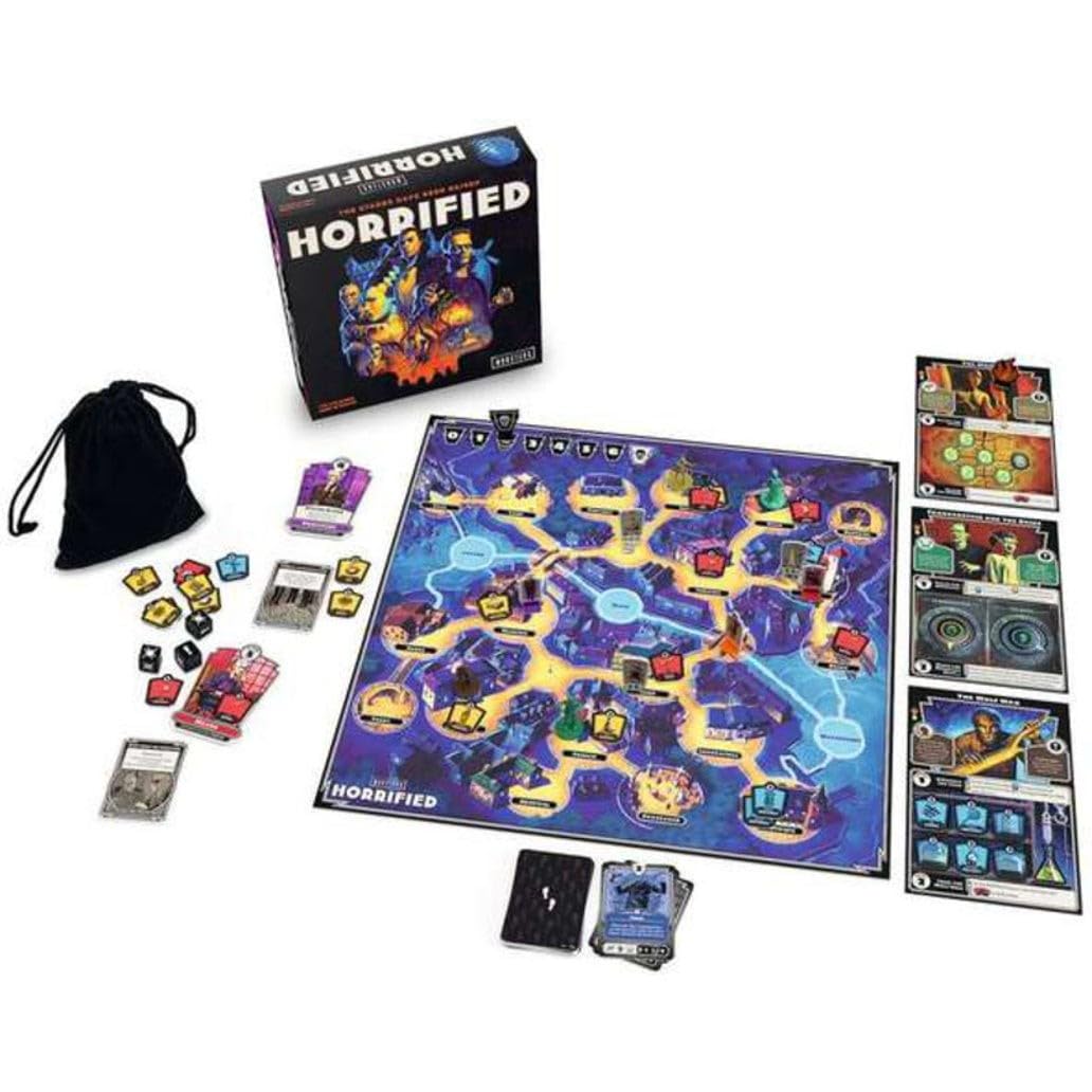 Ravensburger Horrified Universal Monsters Board Game - Strategy Game for 1-5 Players, Ages 10+, Multicolor, Model 26827