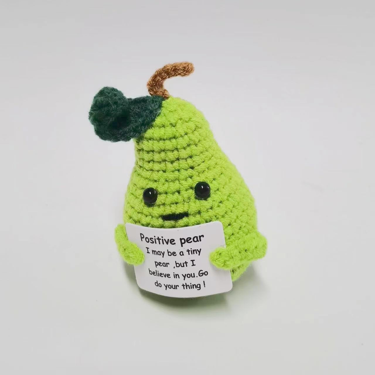 Generic Cute Emotional Support Pickle Plush Toy, 3 Inch Crochet Doll, 21 Pcs Variety, Positive Gifts for Friends Room Decor