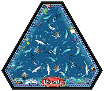 Think Fun Triazzle Picture-Matching Brainteaser (Dolphins) Puzzle for Ages 8 and Up (76491)