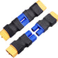 Yowoo 2 Pairs No Wires RC Connector XT60 XT-60 to EC3 Style Male Female Connector Adapter for RC FPV Drone Car Lipo NiMH Battery