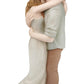 Camsoon Romantic Hug Couple Happy Wedding Anniversary Sculpted Hand-Painted Figurine Gifts For Her Him, In Loving Moments Statue Gift For Engagement Valentine'S Day Birthday