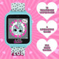 Accutime Kids Lol Surprise Light Blue Educational Touchscreen Smart Watch Toy For Girls, Boys, Toddlers - Selfie Cam, Learning Games, Alarm, Calculator, Pedometer & More (Model: Lol4299Az)