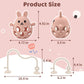 Baby High Chair Suction Toys Teething Chew - Baby Teething Toys Silicone Teethers, Baby Table Toys, Food Grade Silicon For 6 12