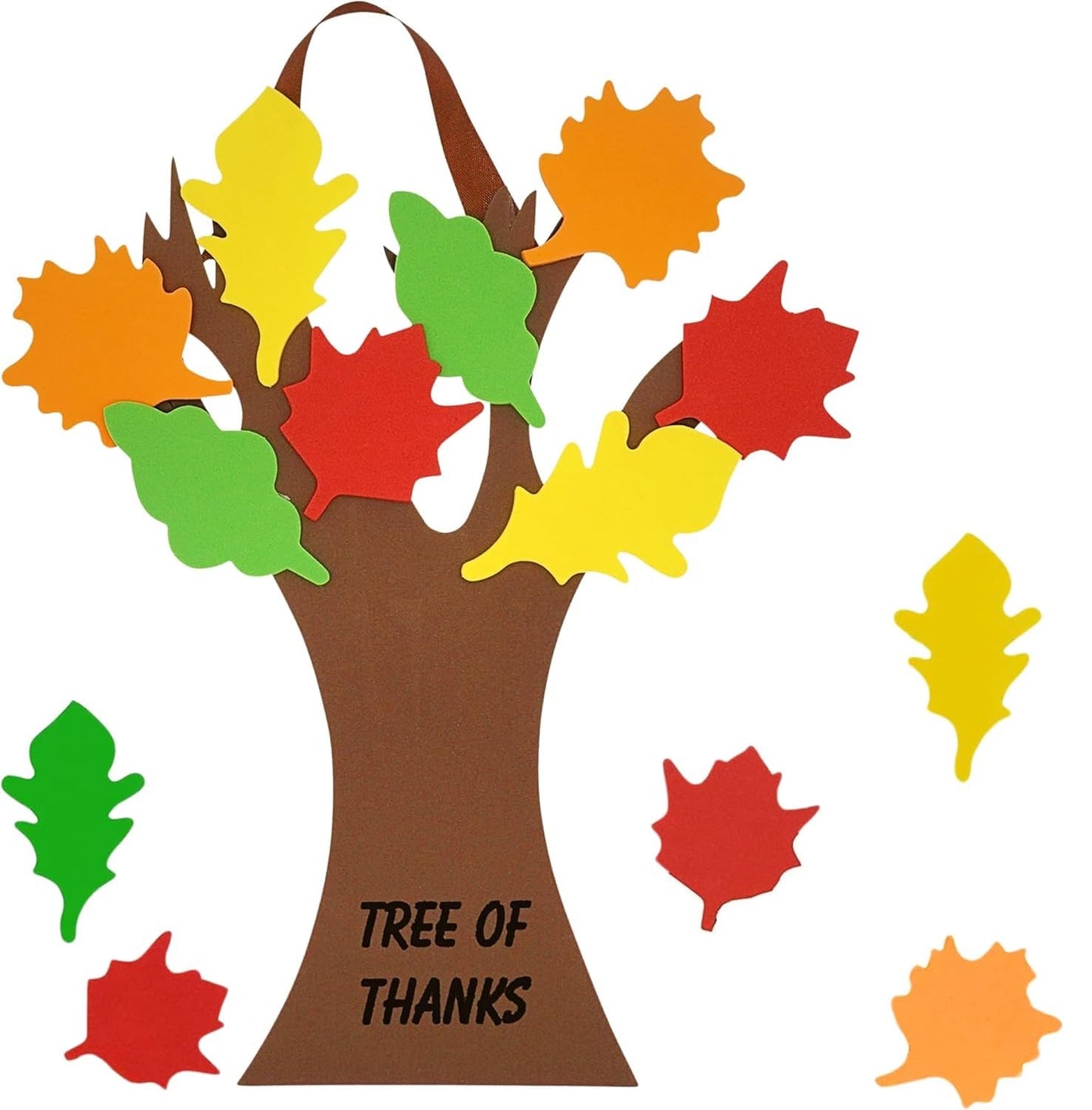 4Es Novelty Tree Craft Kit 4-Pack, Foam, Self-Adhesive - 11    Thanksgiving Craft, Ideal for Fall Crafts for Kids Perfect Grati