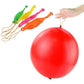 Rubfac 36 Punch Balloons Punching Balloon Heavy Duty Party Favors For Kids, Bouncy Balls With Rubber Band Handle For Birthday Pa