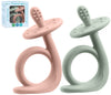 Baby Teething Toys, 100% Food-Grade Silicone Teethers For Babies 0-6 Months Infant, Baby Teether Toys 0-6 Months Bpa Free Baby Chew Toys For Sucking Needs, Baby Teething Toy