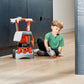Casdon Henry Deluxe Cleaning Trolley Set - Red Toy Playset with Hand Vacuum - 19.5 x 29 x 48.3 cm - Kids Age 3+