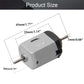 Fielect 5Pcs DC Motor 3V 11000RPM Micro Motor Mini Motor Electric Motor Round Shaft for RC Boat DIY Airplane Toys Model DIY Hobb