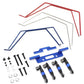 Front + Rear Wide Sway Bar Set for 1/10 Short Course Truck Traxxas Slash 2WD