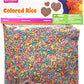 Roylco Colored Rice, 1 Lb. Box