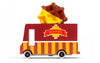 Candylab Toys CANDYCAR Wooden Food Truck Collection - Waffle Van  enhanced Handcrafted Beech Wood Toy Car