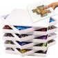 Puzzle Ez 8 Puzzle Sorting Trays With Lid 8' X 8' With Mover Card Hold Up To 1000 Pieces Space Saver Gift For Puzzle Lover