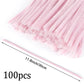 LOMIMOS 100Pcs Pipe Cleaners Craft,Pipe Cleaners Chenille Stem Fuzzy Sticks Craft Supplies for Home DIY Handcraft Art Festival (